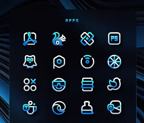 BlueLine IconPack