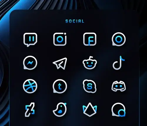 BlueLine IconPack