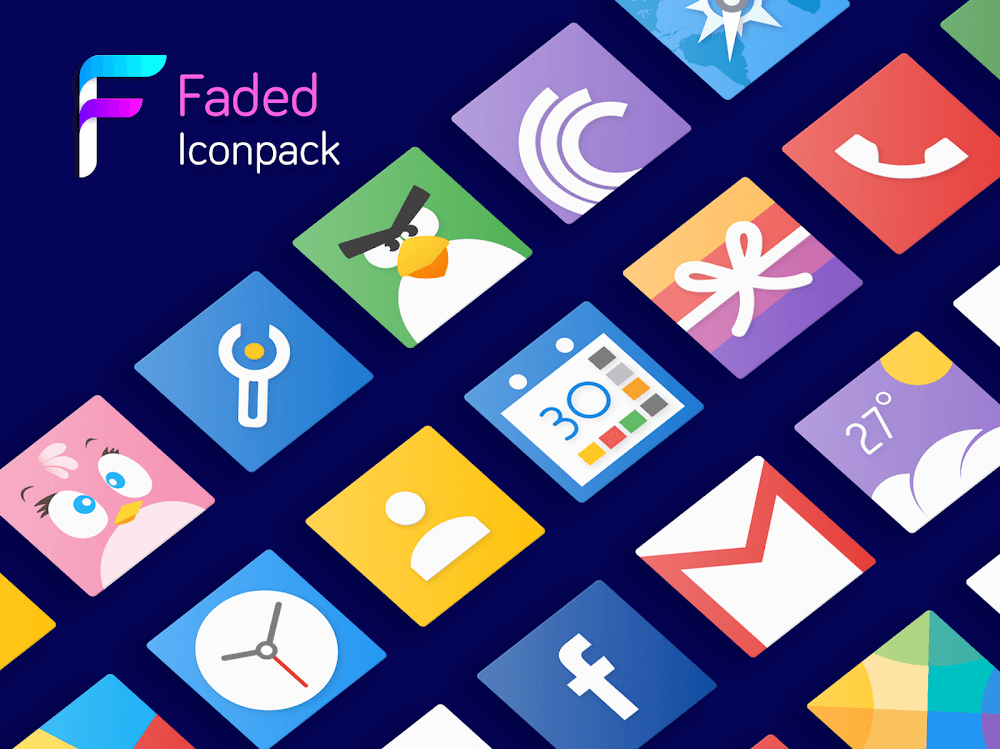 Faded – Icon Pack