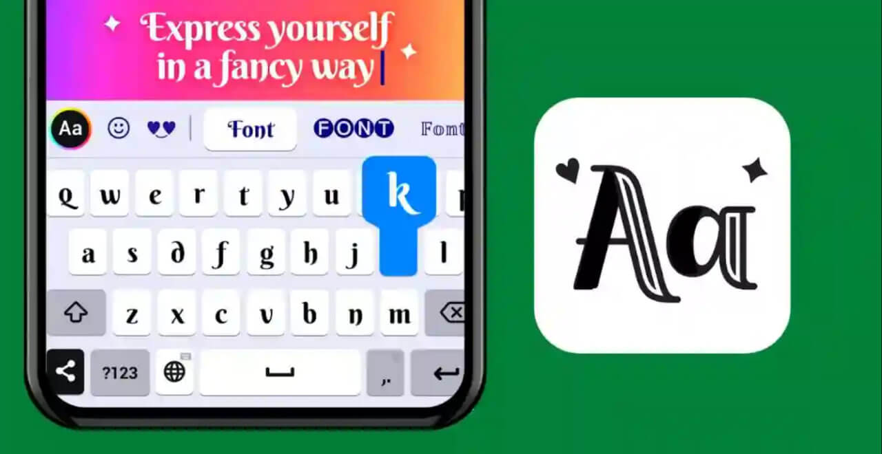 Fonts – Keyboard Font Style