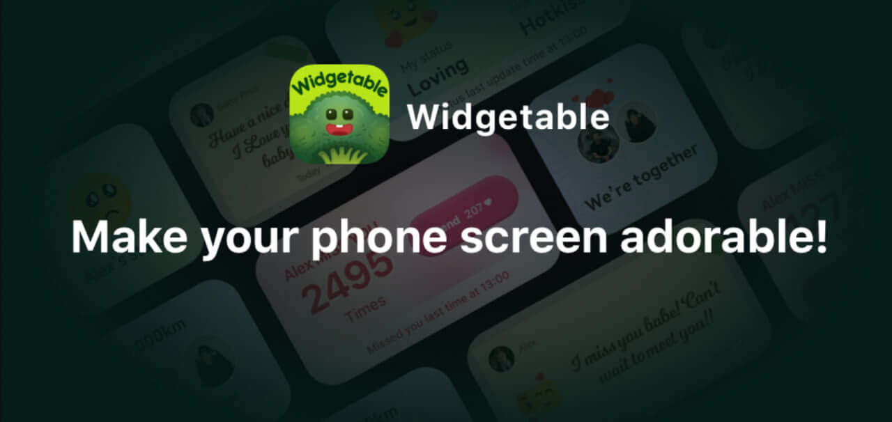 Widgetable: Social Widgets