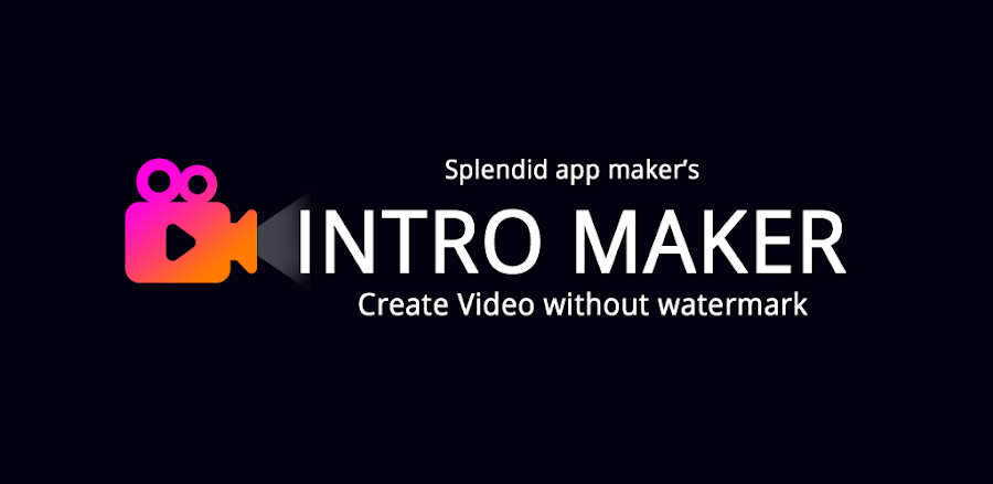 Intro Video maker Logo intro