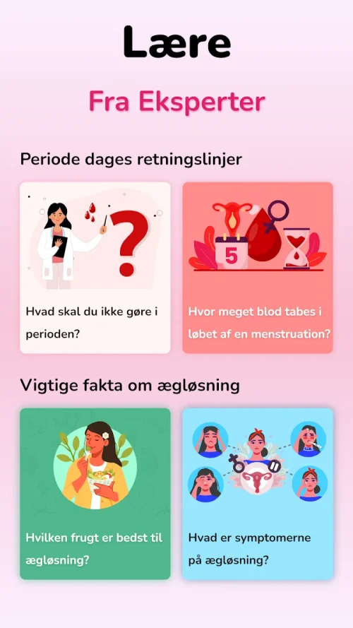 ægløsningsberegner, Fertilitet