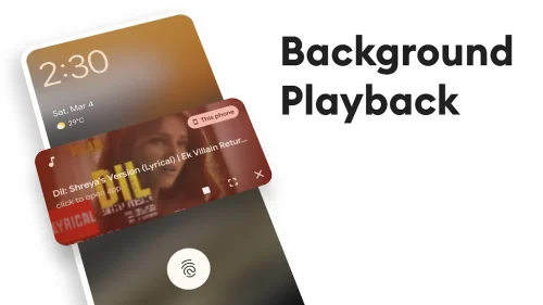 Playback: background play