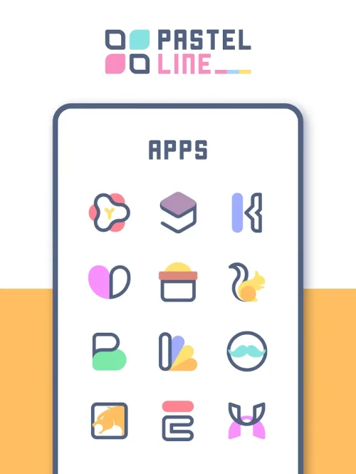 PastelLine IconPack