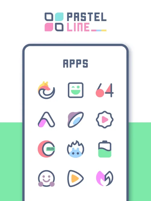 PastelLine IconPack