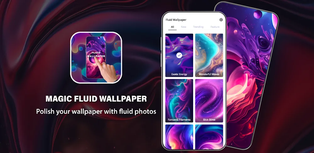 Magic Fluids: Fluid Wallpaper