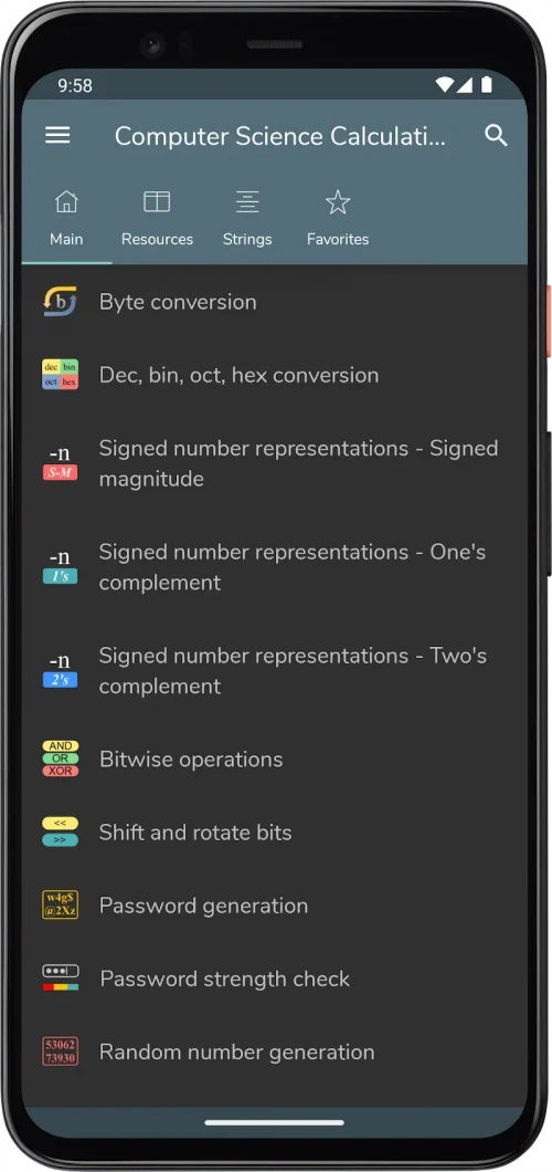 Computer Science Calculations