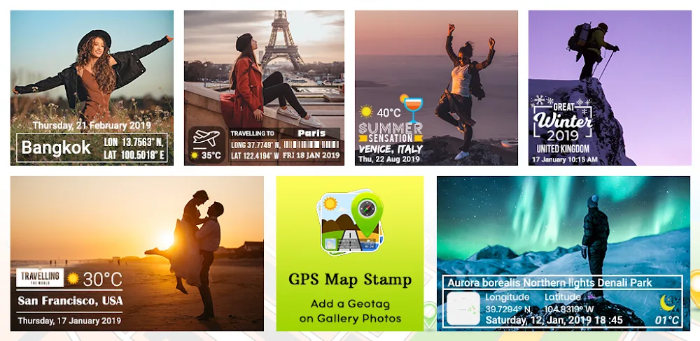 GPS Map Stamp Camera