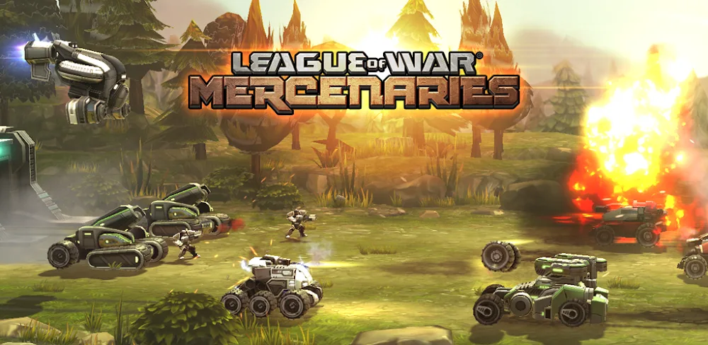 
League of War: Mercenaries v9.13.166 MOD APK (Mega Menu)
