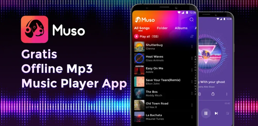 
Muso Music Player v1.2.06 MOD APK (Premium Unlocked)
