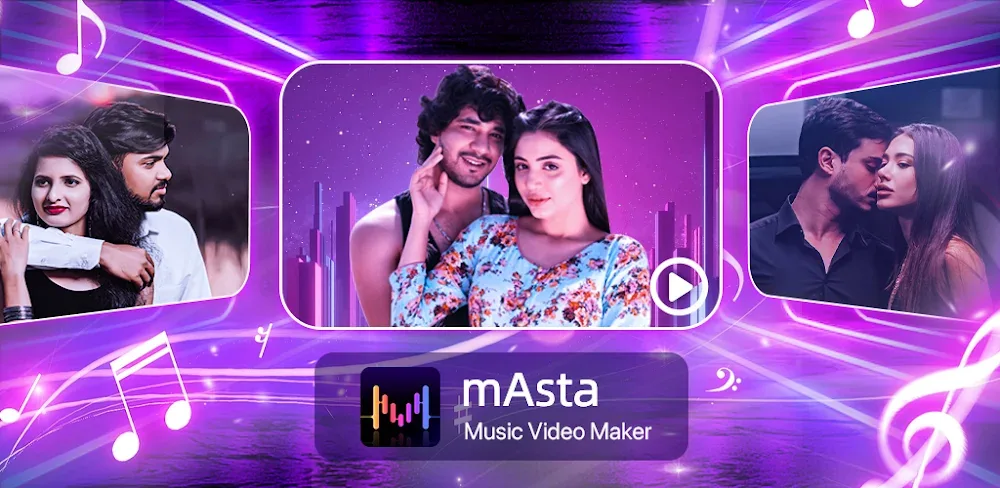 video maker with music: MVsta