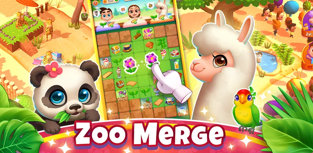 
Zoo Merge v0.17.2 MOD APK (Free Shopping)
