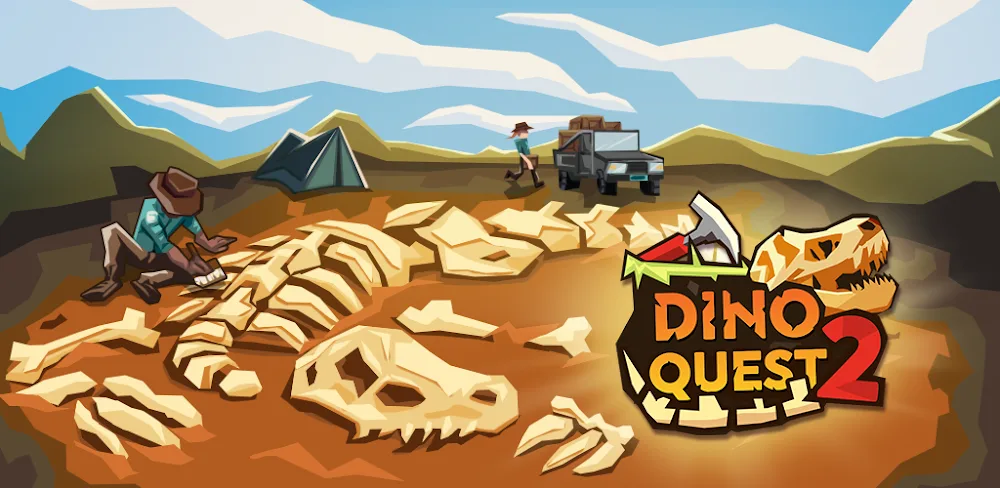 Dino Quest 2: Dinosaur Games