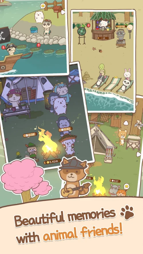 Animal Camping: Idle Camp