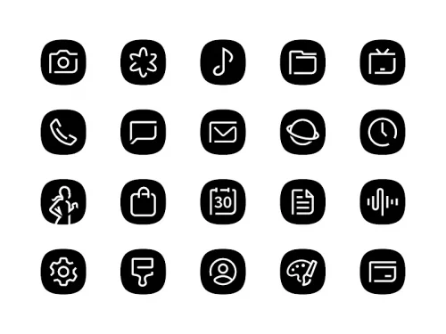 Blaux Black – Icon Pack