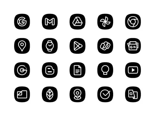 Blaux Black – Icon Pack