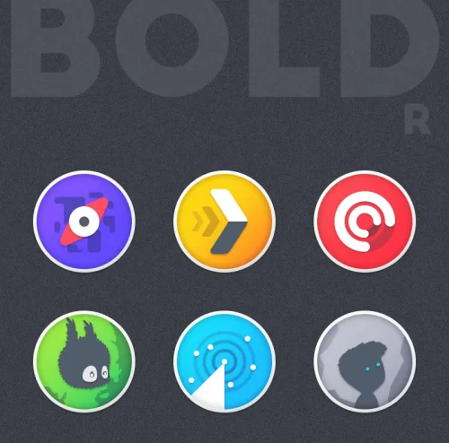 Boldr Icon Pack