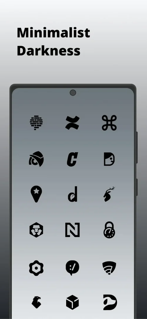 Darkside Black – Icon Pack