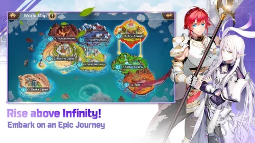 Infinity Saga X : Classic RPG