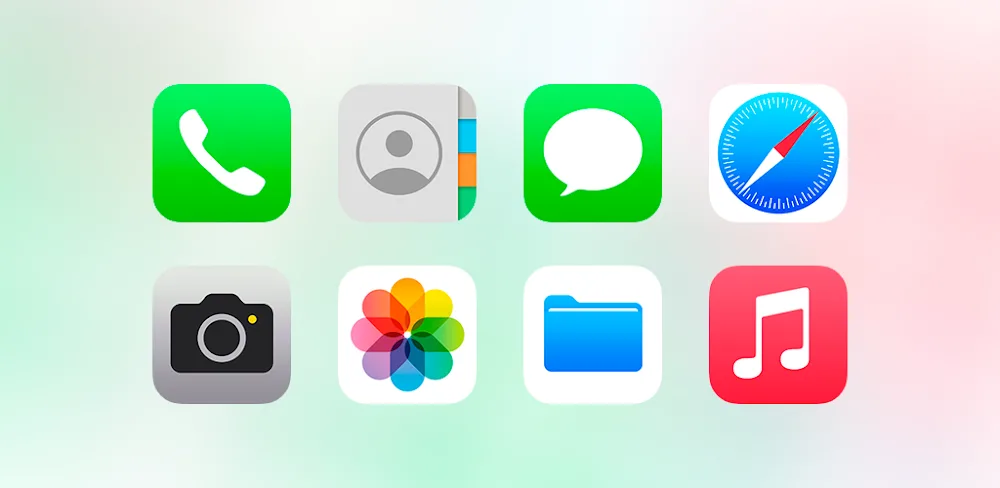 iPear iOS 17 – Icon Pack