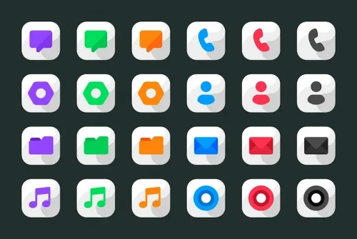 Maahes White – Icon Pack