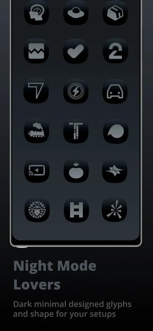 Midnight Dark – Icon Pack