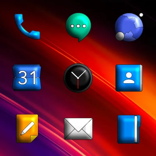 Oxigen 3D – Icon Pack