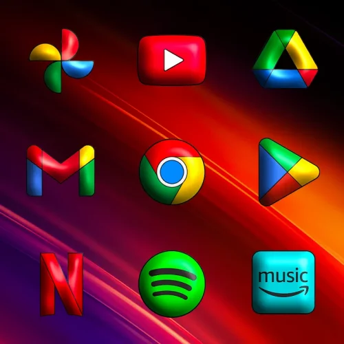 Oxigen 3D – Icon Pack