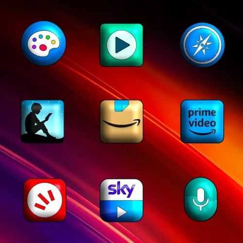 Oxigen 3D – Icon Pack