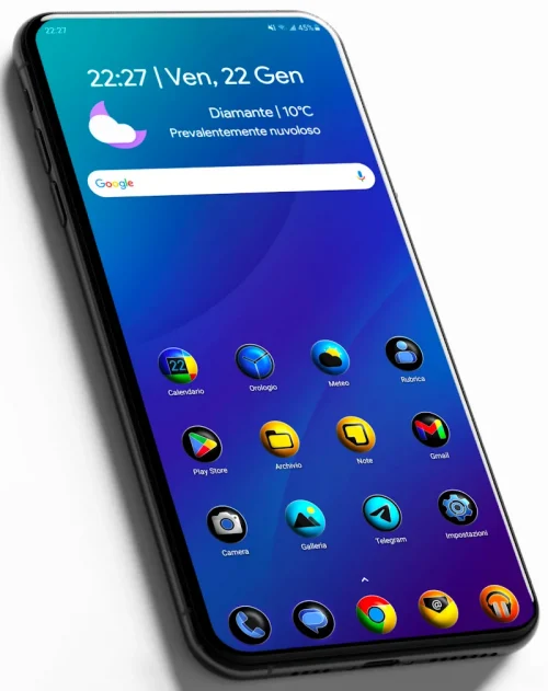 Pixly Fluo 3D – Icon Pack