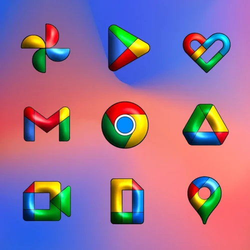Pixly Limitless 3D – Icon Pack