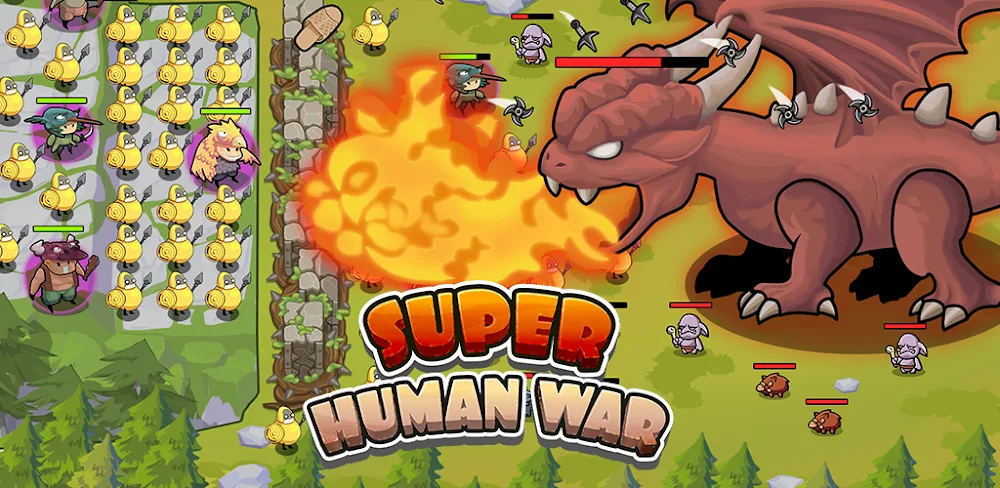 Super Human War: Idle RPG