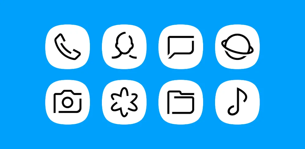 Whiux White – Icon Pack