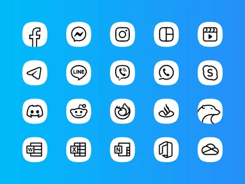 Whiux White – Icon Pack