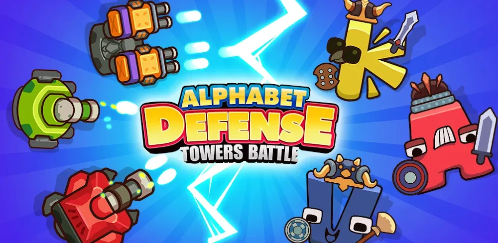 Alphabet Defense Towers Battle