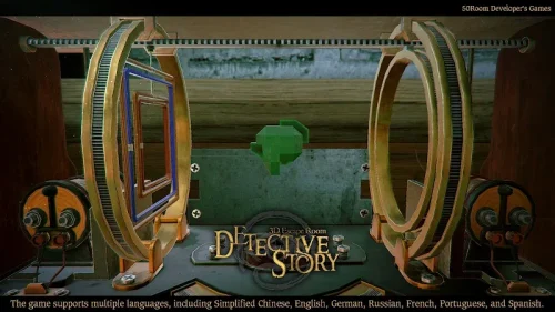 3D Escape Room Detective Story