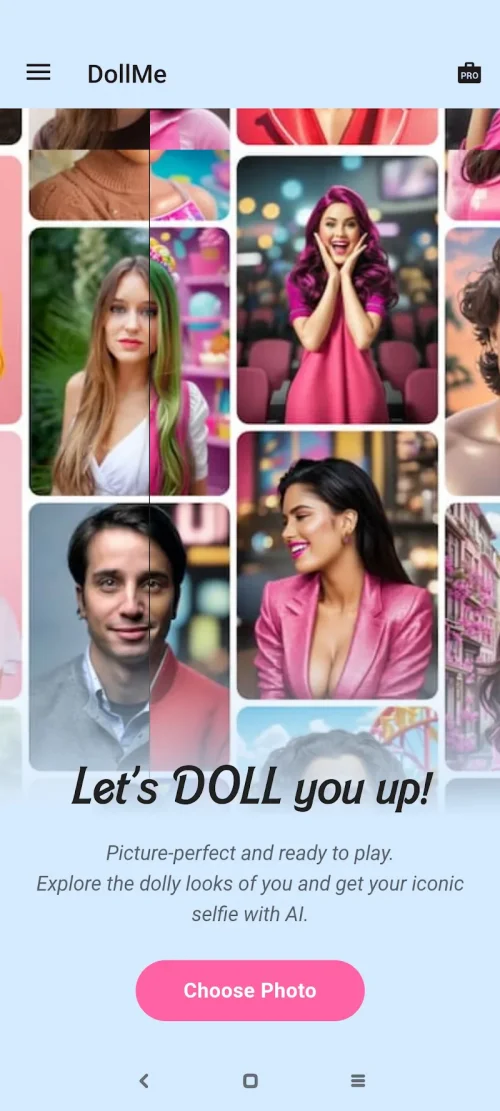 DollMe – Selfie generator