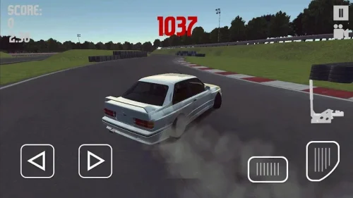 Drifting BMW 3 Car Drift