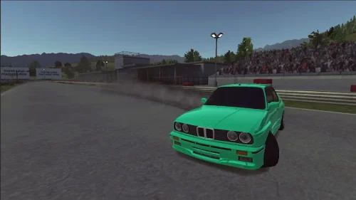 Drifting BMW 3 Car Drift