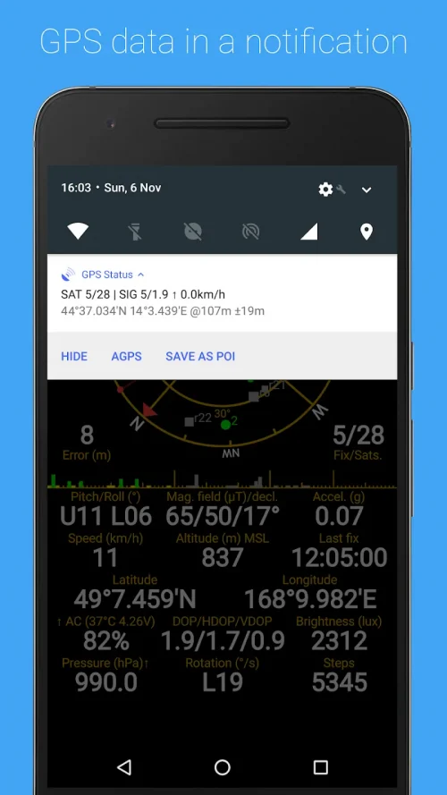 GPS Status & Toolbox