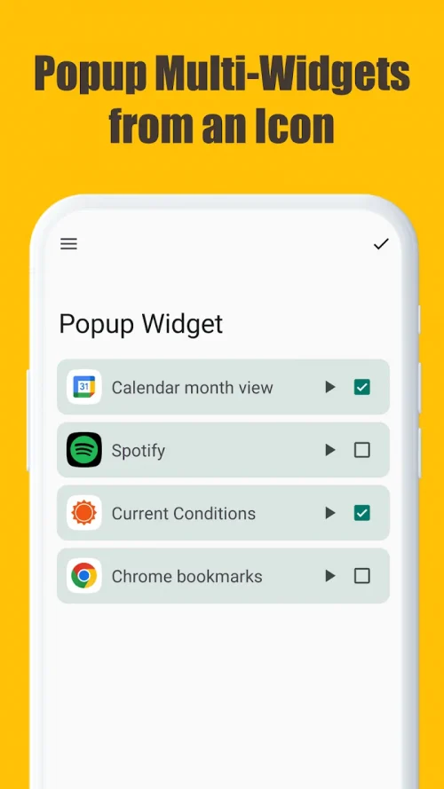 Popup Widget