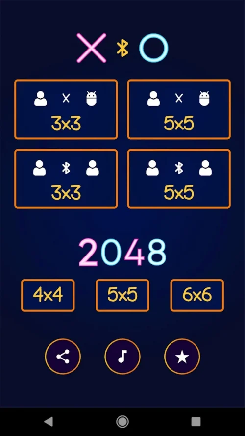 Tic tac toe AI: XOXO Bluetooth