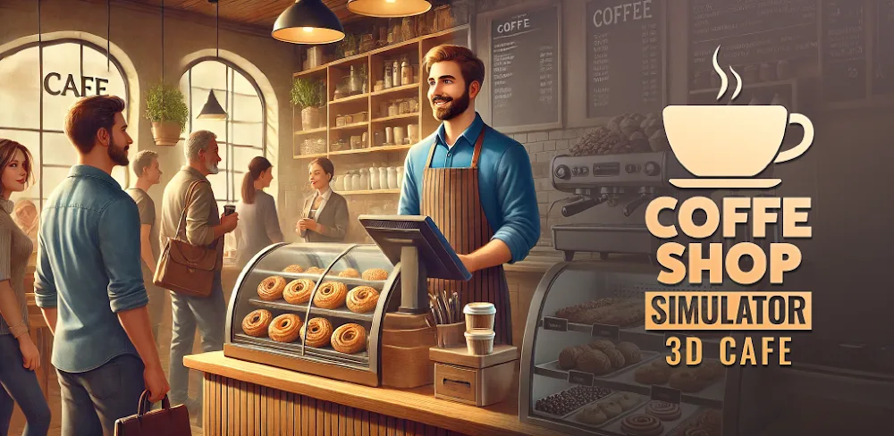 Coffee Shop Simulator 3D Cafe