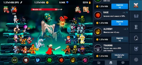 Monster Crush: RPG Idle Merge