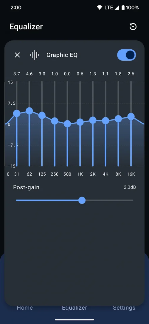 Precise Volume 2.0 – Equalizer