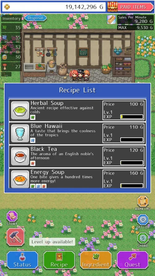 RPG Restaurant Idle Hack&Slash