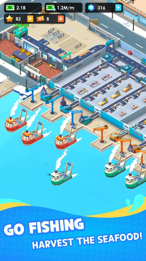 Seafood Inc – Tycoon, Idle