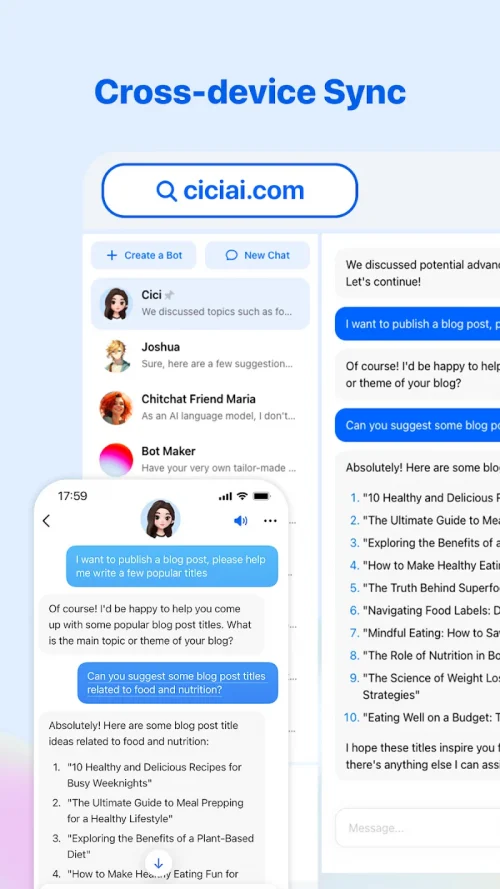 Cici – Your AI assistant