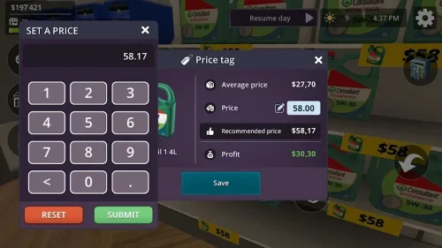 Auto Parts Store Simulator